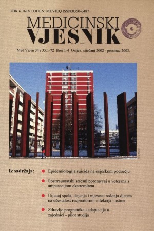 34 i 35, br. 1-4(2002-2003) : Medicinski vjesnik