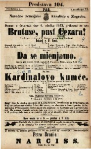 Brutuse, pust Cezara! : Vesela igra u 1 činu / od M. Rosiera