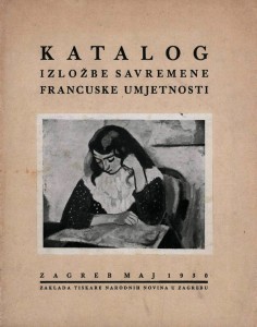Katalog izložbe savremene francuske umjetnosti