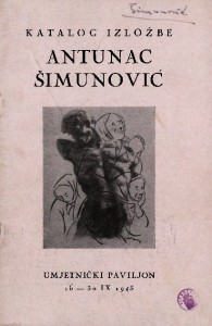 Katalog izložbe Antunac Šimunović