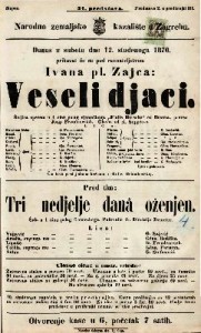 Veseli djaci : Šaljiva opereta u 1 činu