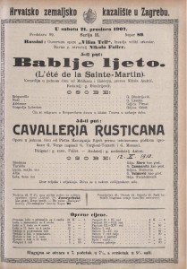 Cavalleria rusticana : opera u jednom činu