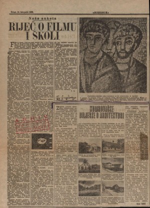 Kumrovačke bilješke o arhitekturi : Vjesnik