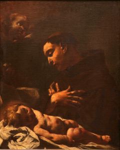 Sveti Antun Padovanski s Isusom