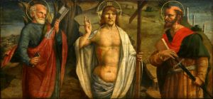 Krist sa svetima Petrom i Pavlom