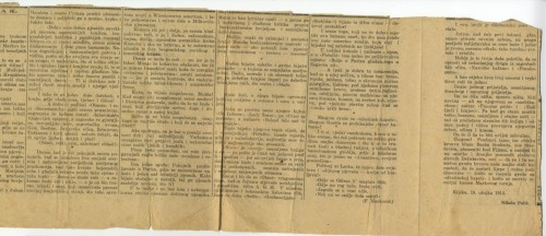 A. G. M. : (Žalosni dojmovi).