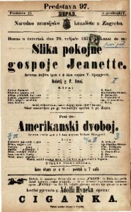 Slika pokojne gospoje Jeanette : Izvorna šaljiva igra u 2 čina / napisao V. Gjorgjević