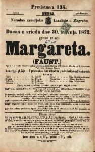 Margareta (Faust) : Opera u 5 činah / Napisao polag Goethe-a Julio Barbier i M. Carre ; Glasba od T. Gounoda