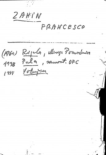 Zanin Francesco