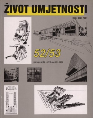 O razvitku moderne arhitekture u Hrvatskoj : Život umjetnosti