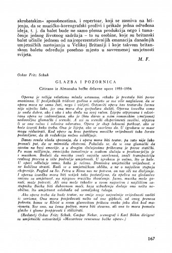 Glazba i pozornica / Oskar Fritz Schuh