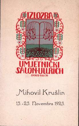 Mihovil Krušlin 15.-25. Novembra 1925.