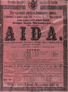 Aida : velika opera u četiri čina / riječi Ghislanzonijeve