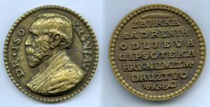Dr. Iso Kršnjavi / Zbirka sadrenih odljeva Gipsoteka Hrv. numizm. družtva 1892-1942