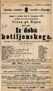 Iz doba kotiljonskoga : Vesela igra u 3 čina / Emanuel Boždĕch