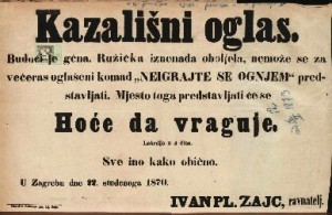Hoće da vraguje : Lakrdija s pievanjem u 4 čina