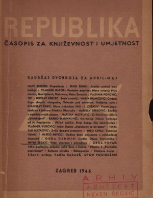 Naša stvarnost i arhitektura : Republika
