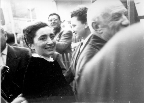 Pablo Picasso sa suprugom Jacqueline Roque