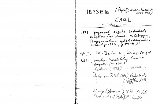 Hesse Carl : Wien