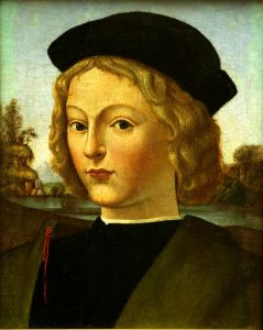 Portret plavokosog mladića