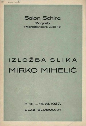 Izložba slika Mirko Mihelić