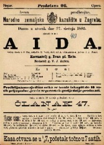 Aida : Velika opera u 4 čina / uglasbio G. Verdi