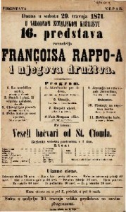 16. predstava Françoisa Rappo-a