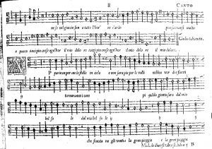 I dolci et harmoniosi concenti : a cinque voci : fatti da diversi eccellentissimi musici sopra varii soggetti : libro secondo : novamente insieme raccolti & posti in luce : novamente insieme raccolti & posti in luce / Giulio Schiavetti