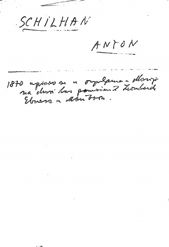 Schilhan Anton