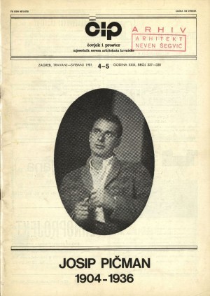 Josip Pičman – Smrt (?) : Čovjek i prostor