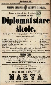 Diplomat stare škole : vesela igra u 3 čina / od Hugona Müllera