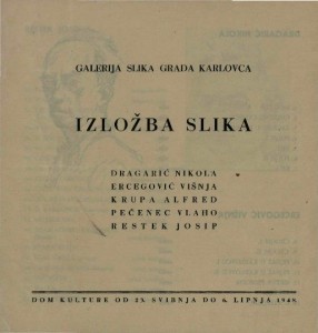 Galerija slika grada Karlovca  izložba slika