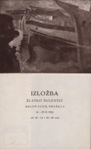 Izložba Zlatko Šulentić