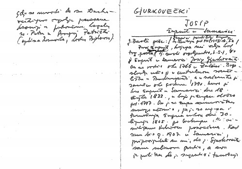 Gjurkovečki Josip : župnik u Samarici