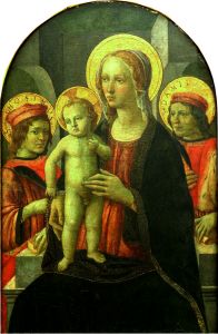 Bogorodica s Djetetom i svetima Kuzmom i Damjanom