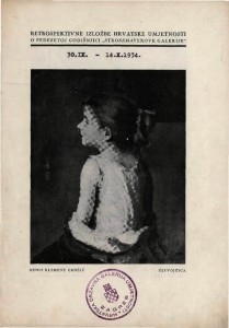 Retrospektivne izložbe hrvatske umjetnosti o pedesetoj godišnjici 