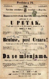 U petak : Vesela igra u 1 činu