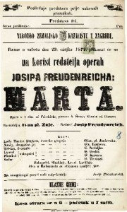 Marta : opera u 4 čina / glasba od Flotova