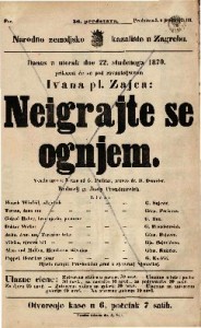 Neigrajte se ognjem : Vesela igra u 3 čina