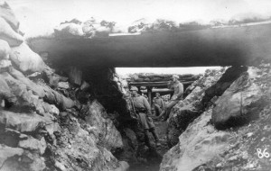 Vojni položaji 96. pukovnije nasuprot Monfalconea 1915.