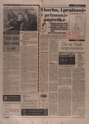 Da ne bude nesporazuma : Vjesnik