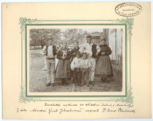 Kmetska obitelj iz zadruge Škarić (Montrilj)