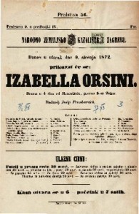 Izabela Orsini : drama u 4 čina / od Mosenthala