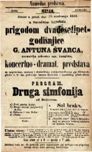 koncertno dramat. predstava