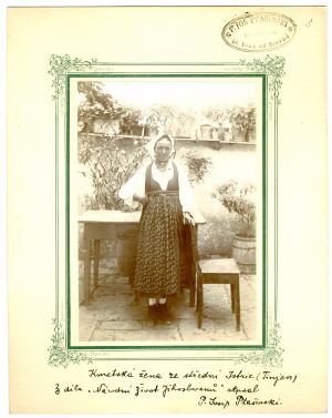 Kmetska žena iz srednje Istre (Tinjan)