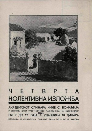 Četvrta kolektivna izložba akademskog slikara Čike S. Bonačija