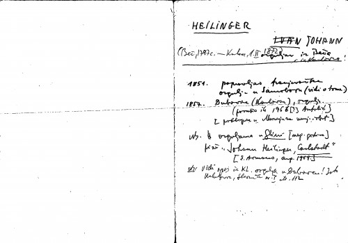 Heilinger Johann : orguljar iz Beča