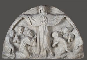 Luneta portala katedrale na Pagu