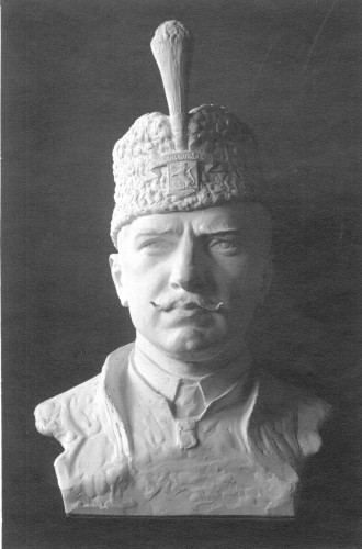 Bista generala Radka Hadži Dimitrieva - studija za spomenik u Slivnom, Bugarska