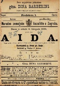 Aida : Velika opera u 4 čina / uglasbio G. Verdi